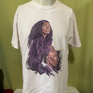 Guam Artist Network Natural #24 Men's White T Shirt Large